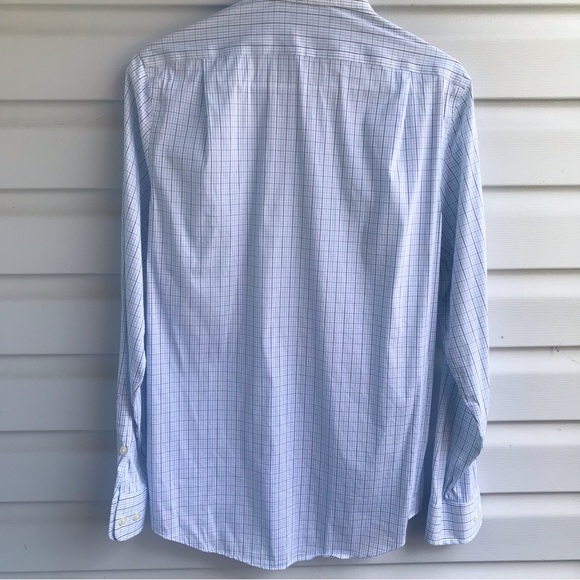 Lauren Ralph Lauren slim fit collar check print shirt| button up/down size S - Picture 2 of 8